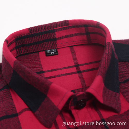 Fashion 100% cotton flannel shirt